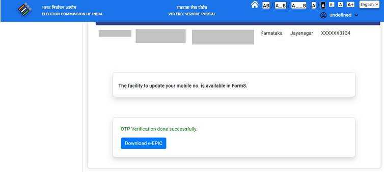 Voter Card Download 2024